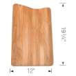 Wood Cutting Board for Diamond 70/30 Sink, 440227