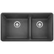 KA-441128 Precis 1-3/4 Bowl Sink Kit in Anthracite