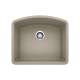 KA-441281 Diamond Single Bowl  Sink Kit in Truffle