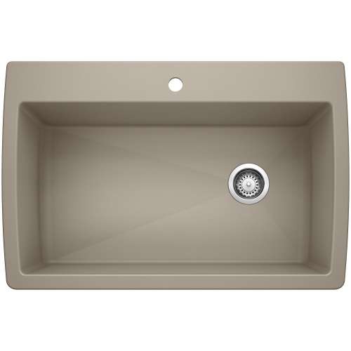KA-441287 Diamond Super Single Dual Mount Sink Kit in Truffle