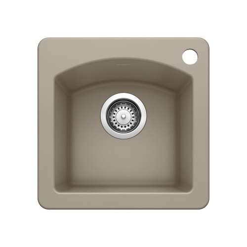 KA-441295 Diamond Bar Sink Dual Mount Sink Kit in Truffle