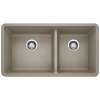 KA-441296 Precis 1-3/4 Bowl Sink Kit in Truffle