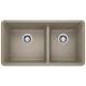 KA-441296 Precis 1-3/4 Bowl Sink Kit in Truffle