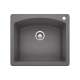 KA-441463 Diamond Single Bowl Dual Mount Sink Kit in Cinder