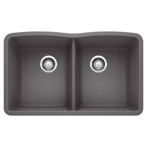 KA-441470 Diamond Equal Double Bowl Sink Kit in Cinder