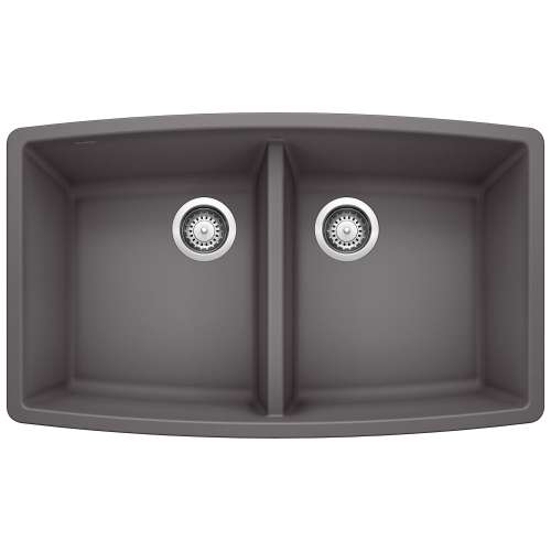 KA-441473 Performa Equal Double Bowl Sink Kit in Cinder