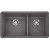 KA-441479 Precis 1-3/4 Bowl Sink Kit in Cinder
