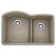 KA-441596 Diamond 1-3/4 Low Divide Sink Kit in Truffle