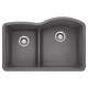 KA-441600 Diamond 1-3/4 Low Divide Reverse Sink Kit in Cinder