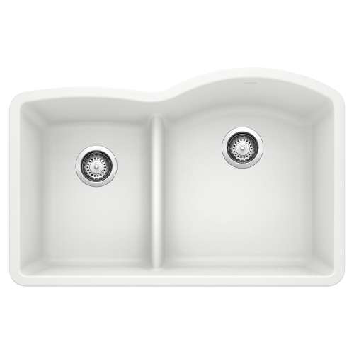 KA-441603 Diamond 1-3/4 Low Divide Reverse Sink Kit in White