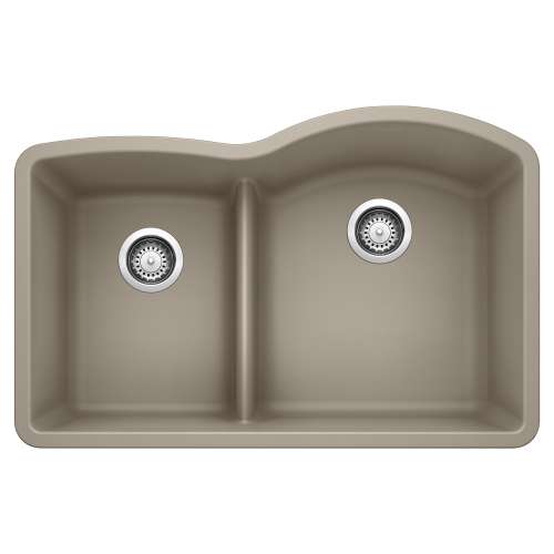 KA-441608 Diamond 1-3/4 Low Divide Reverse Sink Kit in Truffle