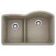 KA-441608 Diamond 1-3/4 Low Divide Reverse Sink Kit in Truffle