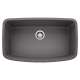 KA-441611 Valea Super Single Bowl Sink Kit in Cinder