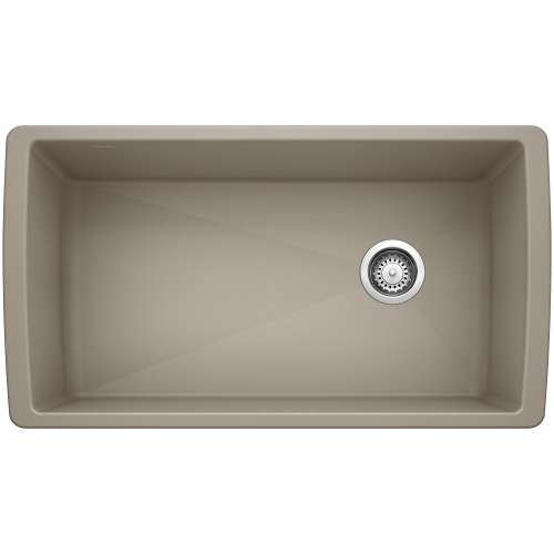 KA-441765 Diamond Super Single Bowl Sink Kit in Truffle