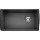 Diamond SILGRANIT 33" Super Single Undermount Kitchen Sink - Anthracite, 441768