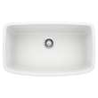 KA-441773 Valea Super Single Bowl Sink Kit in White
