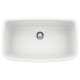 Valea SILGRANIT 32" Super Single Undermount Kitchen Sink - White, 441773