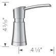 Artona Soap Dispenser - PVD Steel, 442047