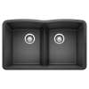 KA-442075 Diamond Equal Double Low Divide Sink Kit in Anthracite