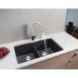 19.25-in x 32-in Granite 9.5-in Deep Kitchen Sink