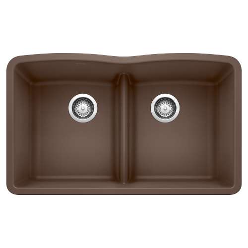 KA-442078 Diamond Equal Double Low Divide Sink Kit in Caf