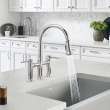 Empressa Pull-Down Dual-Spray Bridge Faucet - Chrome, 442504