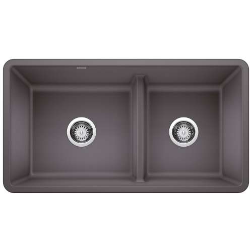 KA-442521 Precis Reversible 1-3/4 Low Divide Sink Kit in Cinder