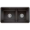 KA-442525 Precis Reversible 1-3/4 Low Divide Sink Kit in Anthracite