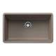 Precis SILGRANIT 30" Single Bowl Undermount Kitchen Sink - Truffle, 442531
