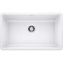 KF-442533-M Precis/Artona Undermount 30 in. Single Sink Kit including Dual Finish Pull-Down Faucet and Decorative Basket Strainer