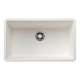 Precis SILGRANIT 30" Single Bowl Undermount Kitchen Sink - White, 442533