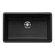 Precis SILGRANIT 30" Single Bowl Undermount Kitchen Sink - Anthracite, 442534