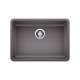 KA-442539 Precis 25" ADA Single Bowl Sink Kit in Cinder