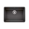 Precis SILGRANIT 25" ADA Single Bowl Undermount Kitchen Sink - Anthracite, 442543