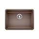 Precis SILGRANIT 25" ADA Single Bowl Undermount Kitchen Sink - Café, 442546