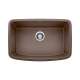 Valea SILGRANIT 27" Single Bowl Undermount Kitchen Sink - Café, 442555