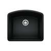 KA-442906 Diamond Single Bowl Sink Kit in Coal Black