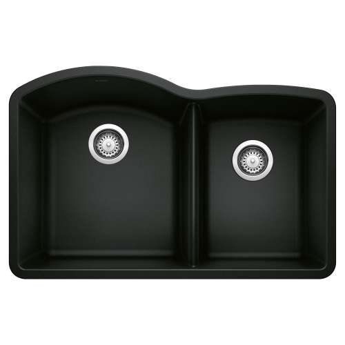 KA-442909 Diamond 1-3/4 Bowl Sink Kit in Coal Black