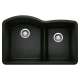 KA-442910 Diamond 1-3/4 Low Divide Sink Kit in Coal Black