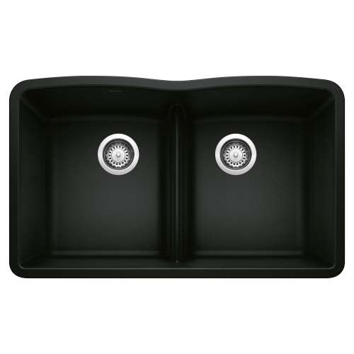 KA-442914 Diamond Equal Double Low Divide Sink Kit in Coal Black