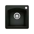 KA-442915 Diamond Bar Sink Dual Mount Sink Kit in Coal Black