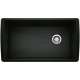 KA-442916 Diamond Super Single Bowl Sink Kit in Coal Black