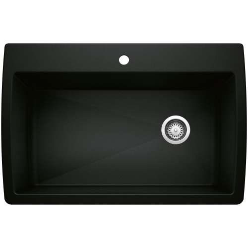 KA-442917 Diamond Super Single Dual Mount Sink Kit in Coal Black