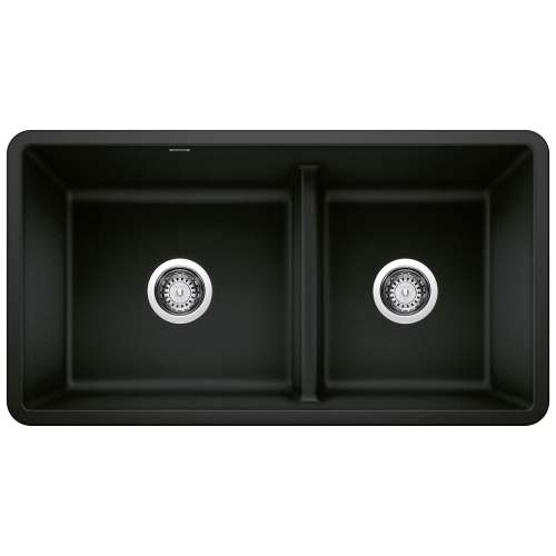 KA-442925 Precis Reversible 1-3/4 Low Divide Sink Kit in Coal Black