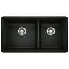 KA-442926 Precis 1-3/4 Bowl Sink Kit in Coal Black
