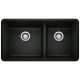 KA-442926 Precis 1-3/4 Bowl Sink Kit in Coal Black