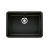 KA-442929 Precis 25" ADA Single Bowl Sink Kit in Coal Black