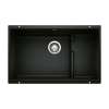 KA-442934 Precis Cascade Super Single Sink Kit in Coal Black