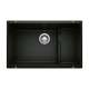 KA-442934 Precis Cascade Super Single Sink Kit in Coal Black