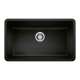 KA-442935 Precis Super Single Bowl Sink Kit in Coal Black